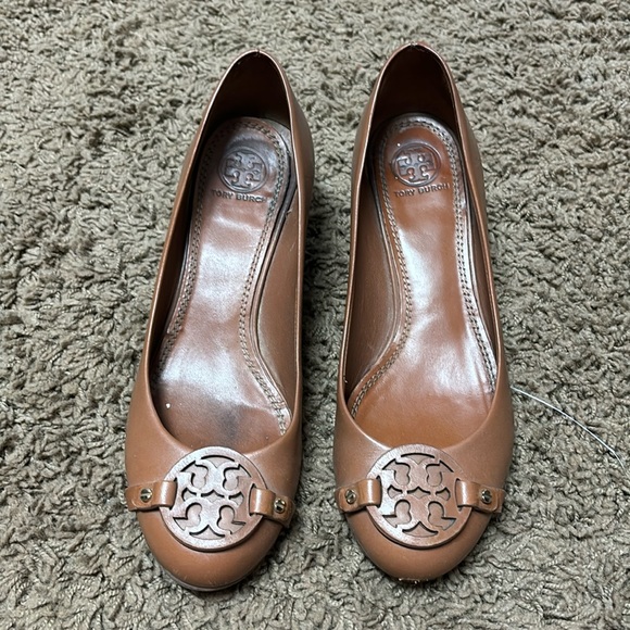 Tory Burch Shoes - Tan Tory Burch Wedges